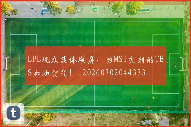 LPL观众集体刷屏,为MSI失利的TES加油打气!_20260702044333